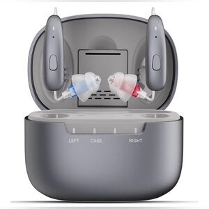 Rechargeable OTC Hearing Aids for Seniors, Smart Chip Noise Cancellation